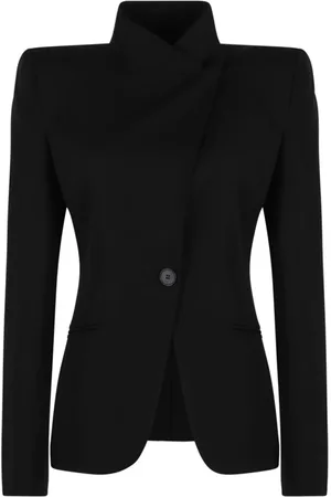 Alexander McQueen Dames, Jassen, Zwart, Maat: S