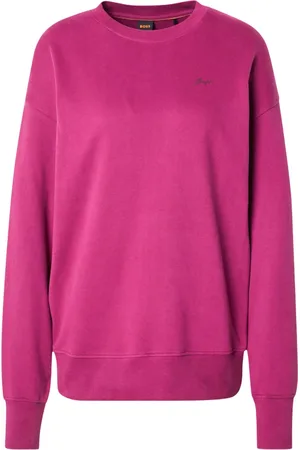 HUGO BOSS Dames, Sweatshirts & Hoodies, Roze, Maat: XS Katoen