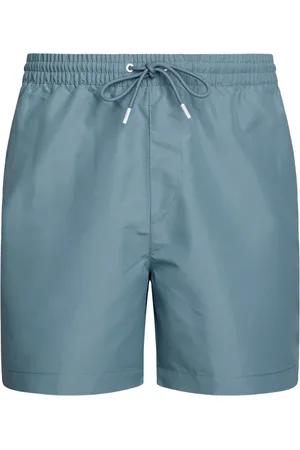 Calvin Klein Heren, Badkleding, Blauw, Maat: L