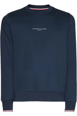 Tommy Hilfiger Heren, Sweatshirts & Hoodies, Blauw, Maat: XL