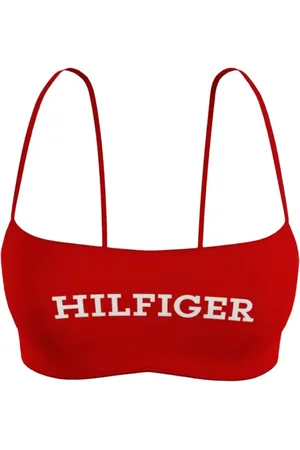 Tommy Hilfiger Dames, Badkleding, Rood, Maat: L