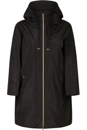 HERNO Dames, Mantels, Zwart, Maat: XL