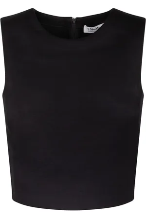 Max Mara Dames, Tops, Zwart, Maat: S Viscose