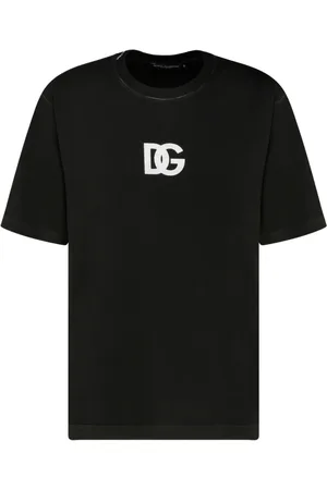 Dolce & Gabbana Heren, Tops, Zwart, Maat: S Katoen