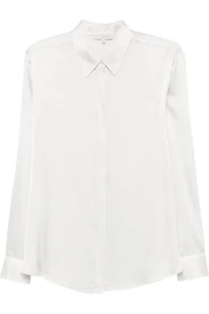 ANTONELLI Dames, Blouses & Shirts, Grijs, Maat: XL Zijde