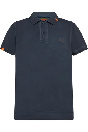 sun68 Heren, Tops, Blauw, Maat: S Katoen