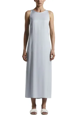 PESERICO SIGN Dames, Jurken, Blauw, Maat: XS Viscose