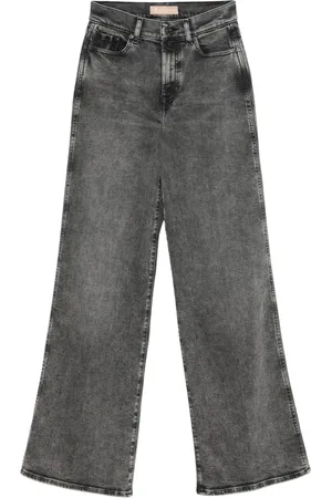 7 for all Mankind Dames, Jeans, Zwart, Maat: W26 Denim