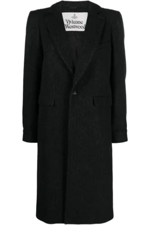 Vivienne Westwood Dames, Mantels, Zwart, Maat: XS