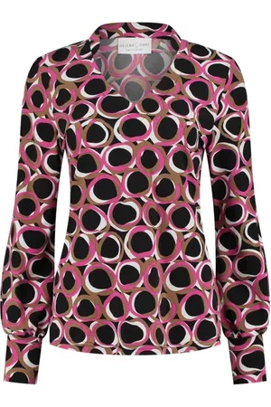 Helena hart Dames, Blouses & Shirts, Zwart, Maat: XS