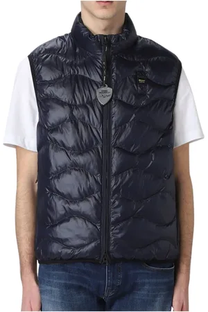 Blauer Heren, Jassen, Blauw, Maat: L Nylon