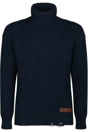 Dsquared2 Heren, Truien, Blauw, Maat: M Katoen