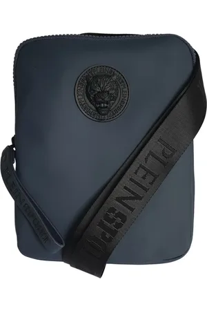 Philipp Plein Heren, Tassen, Blauw, Maat: ONE Size