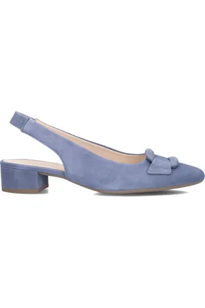 Gabor Dames, Schoenen, Blauw, Maat: 37 EU Linnen