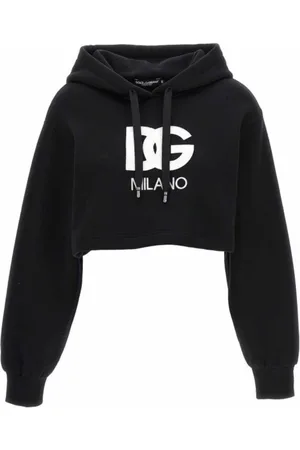 Dolce & Gabbana Dames, Sweatshirts & Hoodies, Zwart, Maat: S
