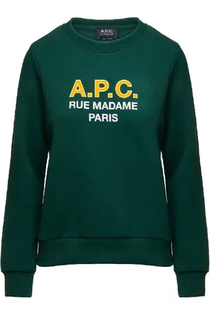 A.P.C. Dames, Sweatshirts & Hoodies, Groen, Maat: S