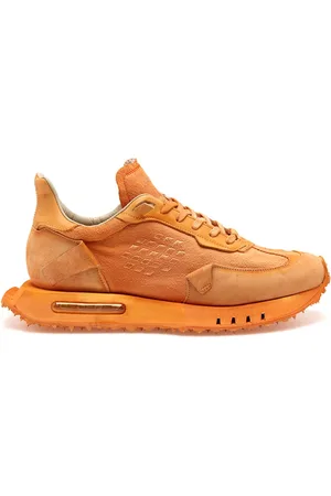 BE POSITIVE Heren, Schoenen, Oranje, Maat: 43 EU Leer