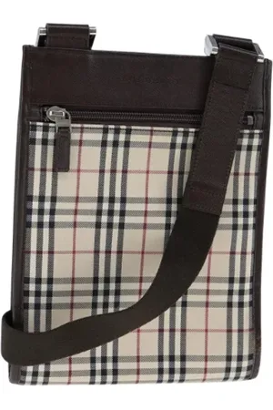 Burberry Dames, Pre-owned, , Maat: ONE Size Leer