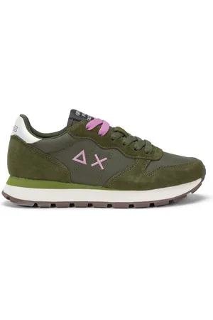 sun68 Dames, Schoenen, Groen, Maat: 39 EU Leer