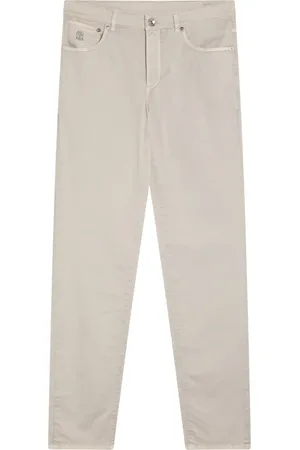 Brunello Cucinelli Heren, Broeken, , Maat: L