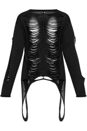 Rick Owens Heren, Truien, Zwart, Maat: S Wol