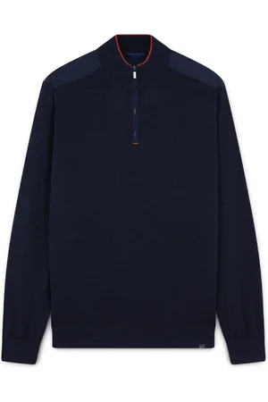 Paul & Shark Heren, Truien, Blauw, Maat: XL Zijde