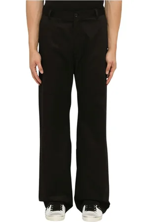 Dolce & Gabbana Heren, Broeken, Zwart, Maat: XL Katoen