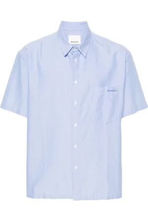 Isabel Marant Heren, Overhemden, Blauw, Maat: XL Katoen