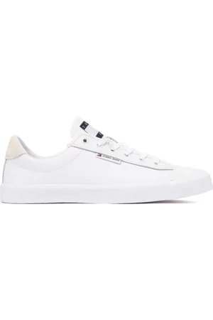Tommy Hilfiger Heren, Schoenen, Wit, Maat: 40 EU Leer
