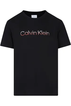 Calvin Klein Heren, Tops, Zwart, Maat: XL Katoen