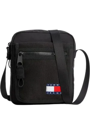 Tommy Hilfiger Heren, Tassen, Zwart, Maat: ONE Size Nylon