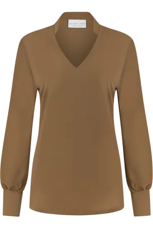 Helena hart Dames, Blouses & Shirts, Bruin, Maat: S