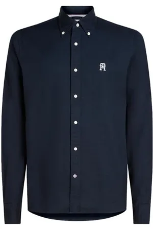 Tommy Hilfiger Heren, Overhemden, Blauw, Maat: XL