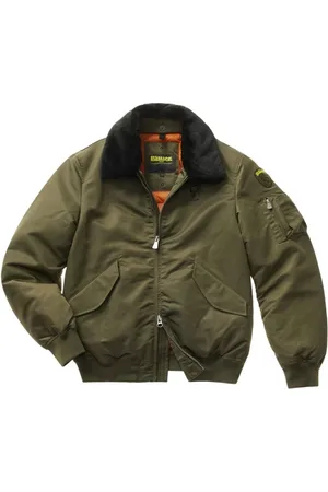 Blauer Heren, Jassen, Groen, Maat: 3XL Nylon