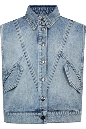Co`Couture Dames, Jassen, Blauw, Maat: L Denim