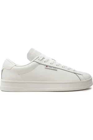 Tommy Hilfiger Heren, Schoenen, Wit, Maat: 44 EU Leer