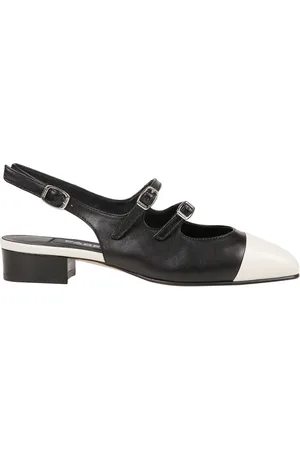 Carel Dames, Schoenen, Zwart, Maat: 36 EU Leer