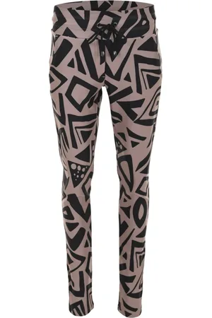 zizo Dames, Broeken, Bruin, Maat: XS