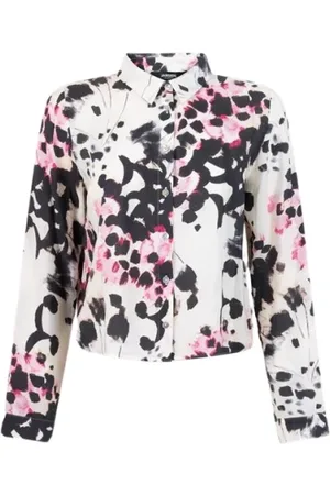 Jansen Amsterdam Dames, Blouses & Shirts, Veelkleurig, Maat: XS