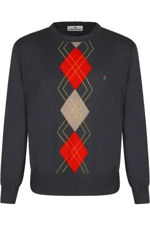 Vivienne Westwood Heren, Truien, Grijs, Maat: M Katoen
