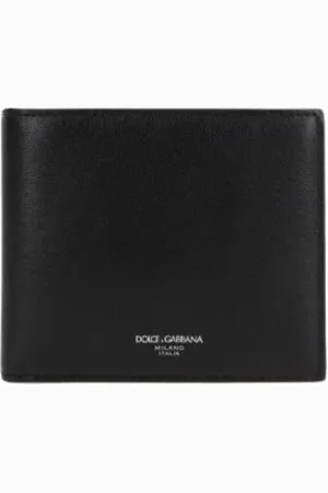 Dolce & Gabbana Heren, Accessoires, Zwart, Maat: ONE Size Leer