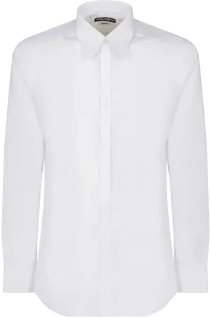 Dolce & Gabbana Heren, Overhemden, Wit, Maat: L