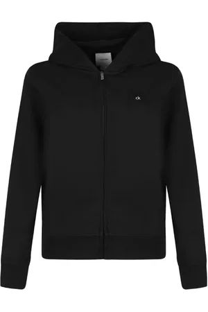 Calvin Klein Dames, Sweatshirts & Hoodies, Zwart, Maat: L