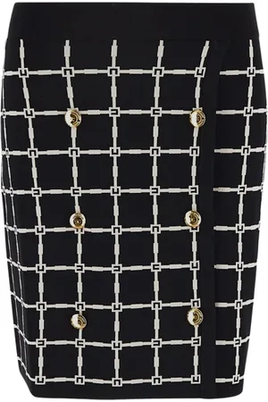 Elisabetta Franchi Dames, Rokken, Zwart, Maat: S Viscose