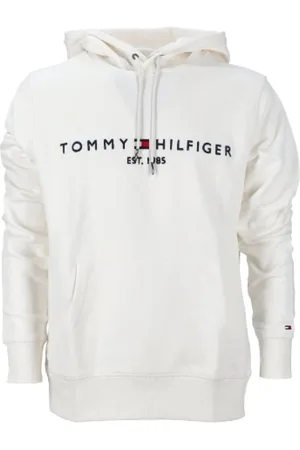 Tommy Hilfiger Heren, Sweatshirts & Hoodies, Wit, Maat: XL