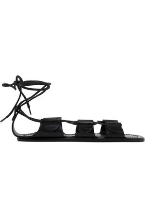 Maison Margiela Dames, Schoenen, Zwart, Maat: 36 EU Leer