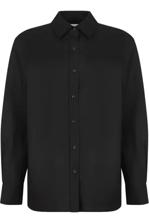 Calvin Klein Dames, Blouses & Shirts, Zwart, Maat: S
