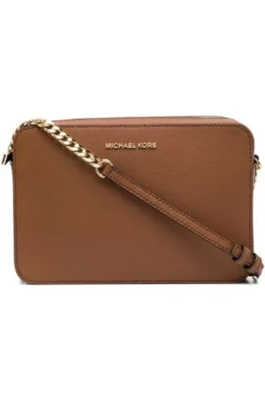 Michael Kors Dames, Tassen, Bruin, Maat: ONE Size Leer