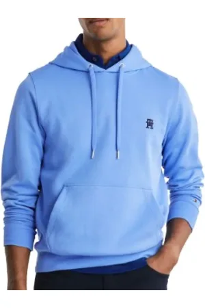 Tommy Hilfiger Heren, Sweatshirts & Hoodies, Blauw, Maat: 2XL