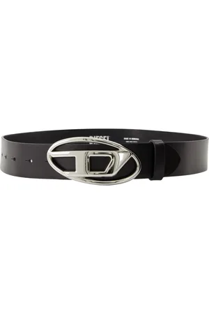 Diesel Unisex, Accessoires, Zwart, Maat: 90 CM Leer